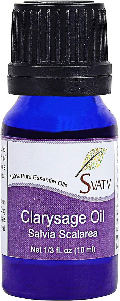 SVATV Clary Sage Essential Oil 10ml