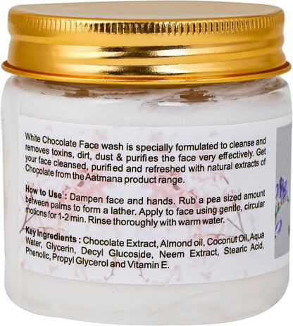 AATMANA Face Wash White Chocolate 100gm Skin Care