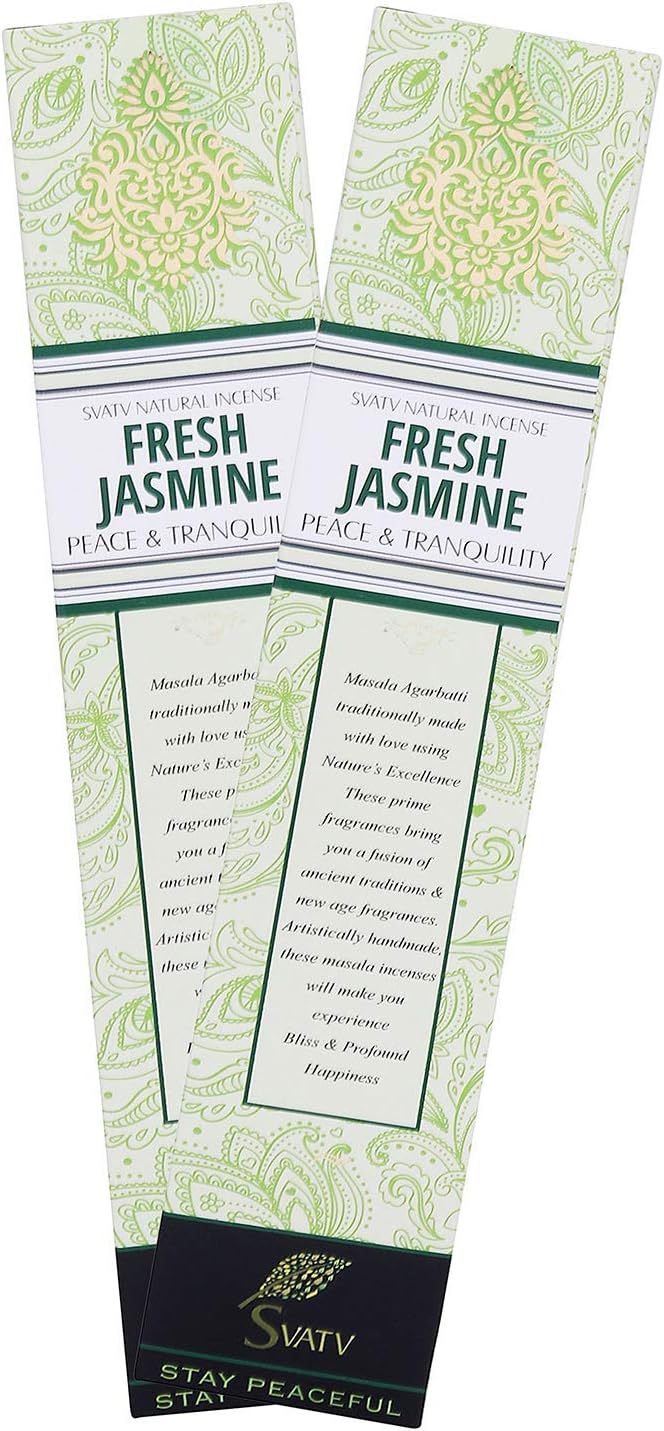 SVATV INCENSE STICK JASMINE 15GM (PACK OF 2)