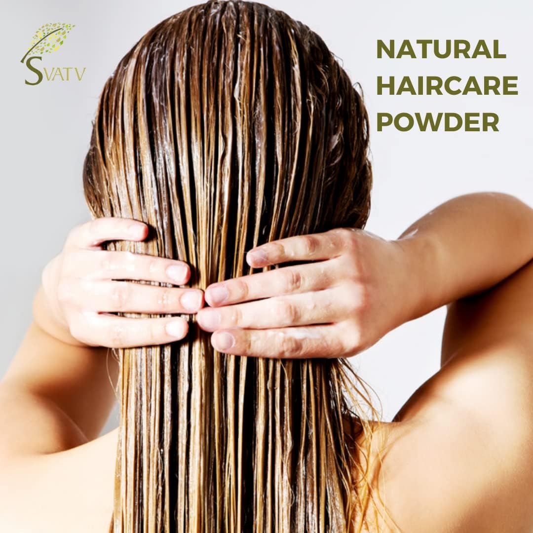SVATV Shikakai Powder (Acacia Concinna) For Hair 227gm (8_oZ)