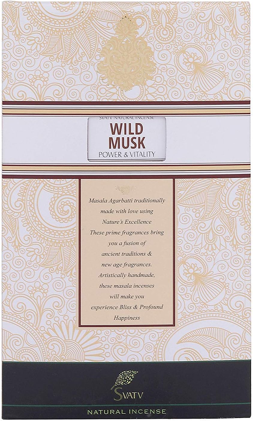 SVATV INCENSE STICK WILD MUSK 200GM