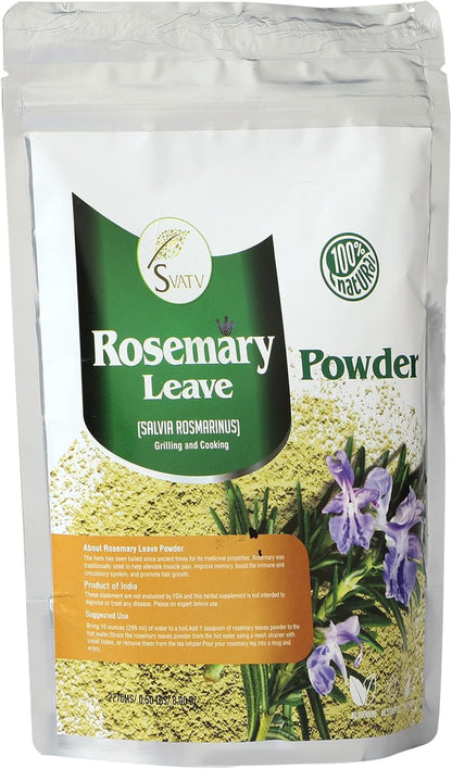 SVATV Rosemary Leaves Powder | 227gm (8_oZ)
