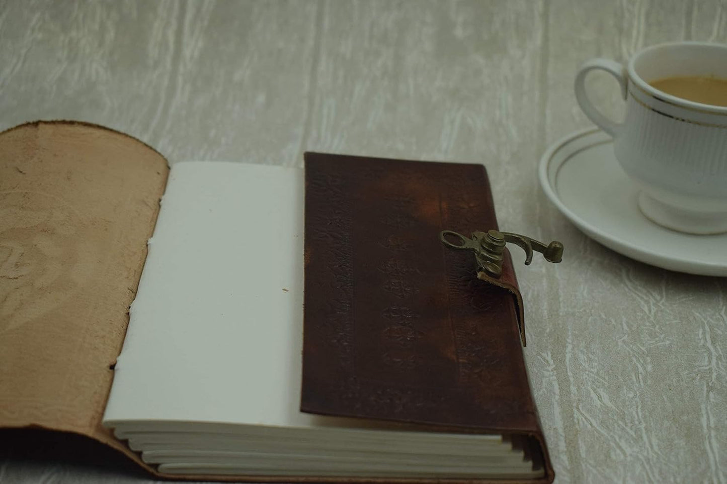 OVERDOSE Wolf Journal Notebook - Handmade Antique Journal 5/7