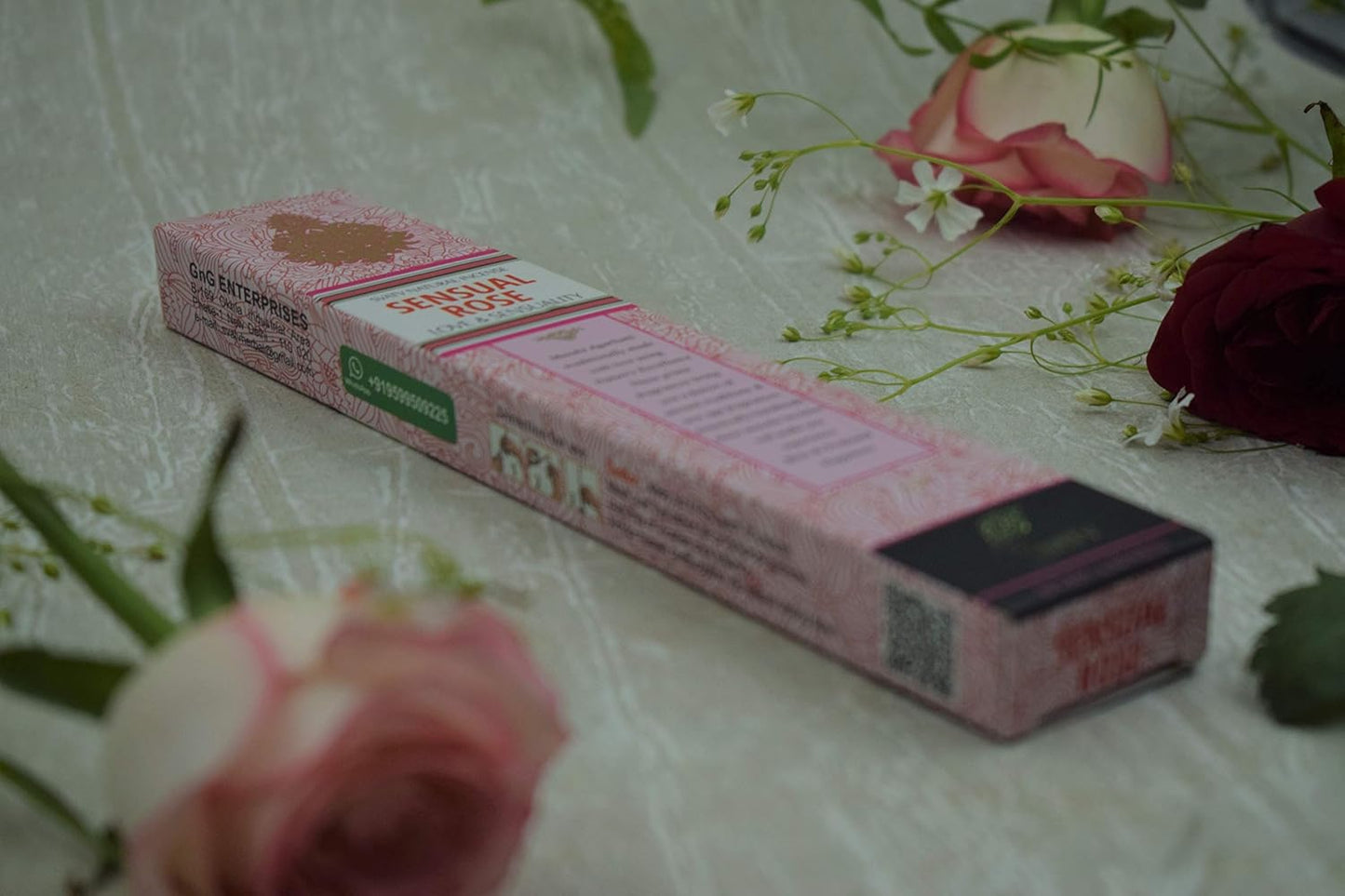 SVATV INCENSE STICK SENSUAL ROSE 15GM (PACK OF 6)