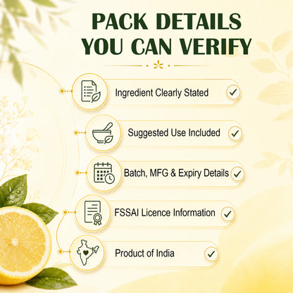SVATV Lemon Peel Powder - 227g
