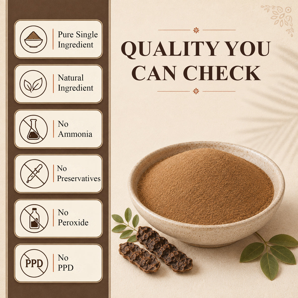 AATMANA Shikakai Powder | Natural Hair Growth | 100gm