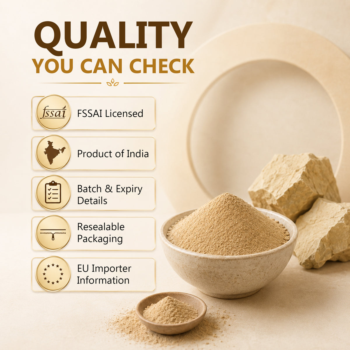 SVATV Multani Mitti Powder For Skin & Hair 227GM