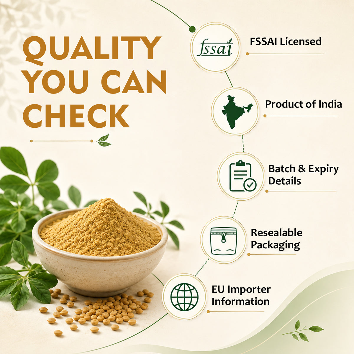 SVATV Fenugreek Powder 227gm (Methi)