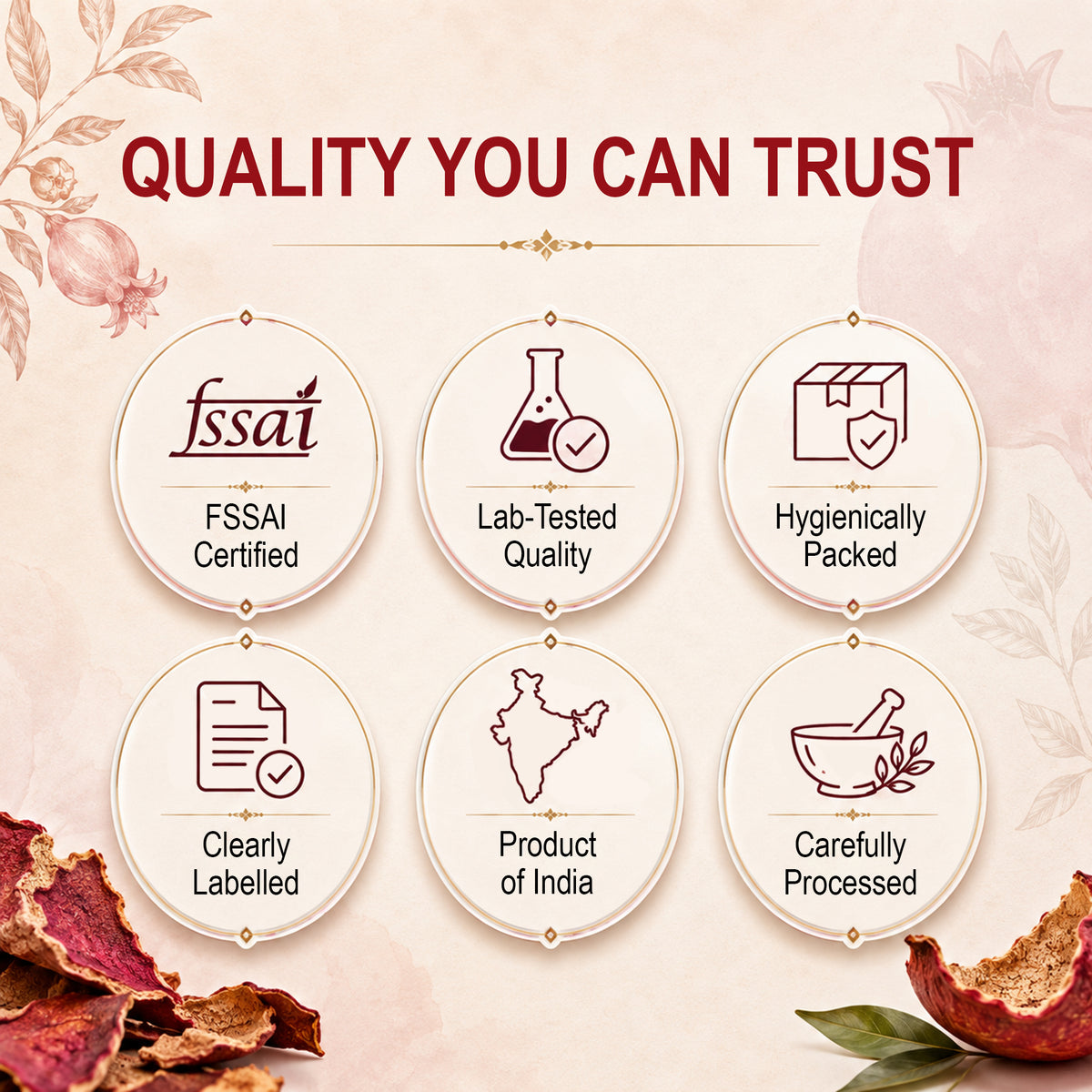 SVATV Pomegranate Powder For Skin 227GM