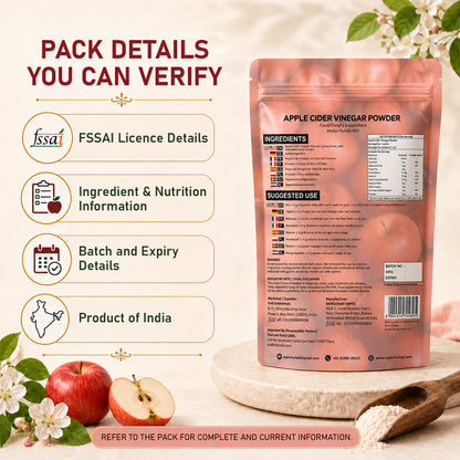 SVATV Apple Cider Vinegar Powder - 227gm