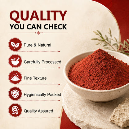 SVATV Red Moroccon Clay Powder - 227GM
