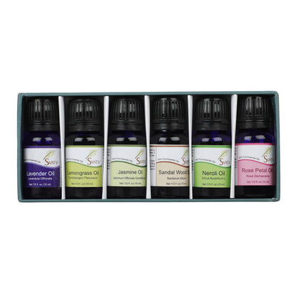 SVATV GIFT SET Therapeutic Grade Essential Oil Aromatherapy Oil 60ml (10ml per)