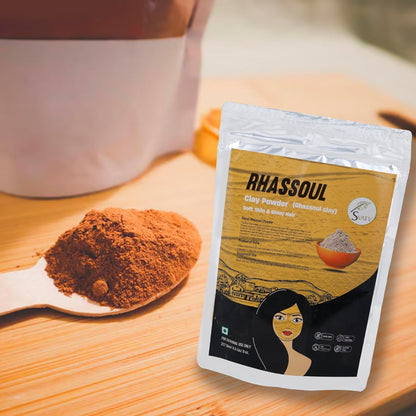 SVATV Rhassoul Clay powder | Ghassoul Clay | For Skin 227gm (8_oZ)