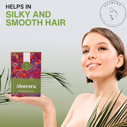 AATMANA Aloe Vera Powder for Skin & Hair 100gm