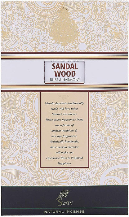SVATV INCENSE STICK SANDALWOOD 200GM