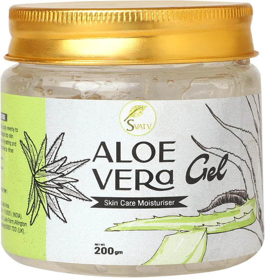 SVATV Natural Aloe Vera Gel For Skin 200gm