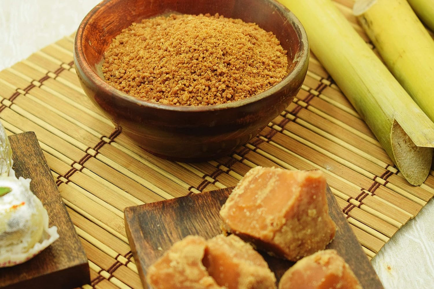 SVTAV Jaggery Powder, Hand-Grinded Gur Powder | Natural Sweetener | 227gm (8oz)