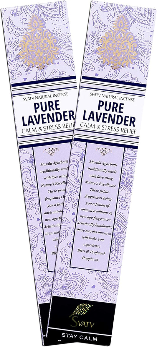 SVATV INCENSE STICK LAVENDER 15GM (PACK OF 2)