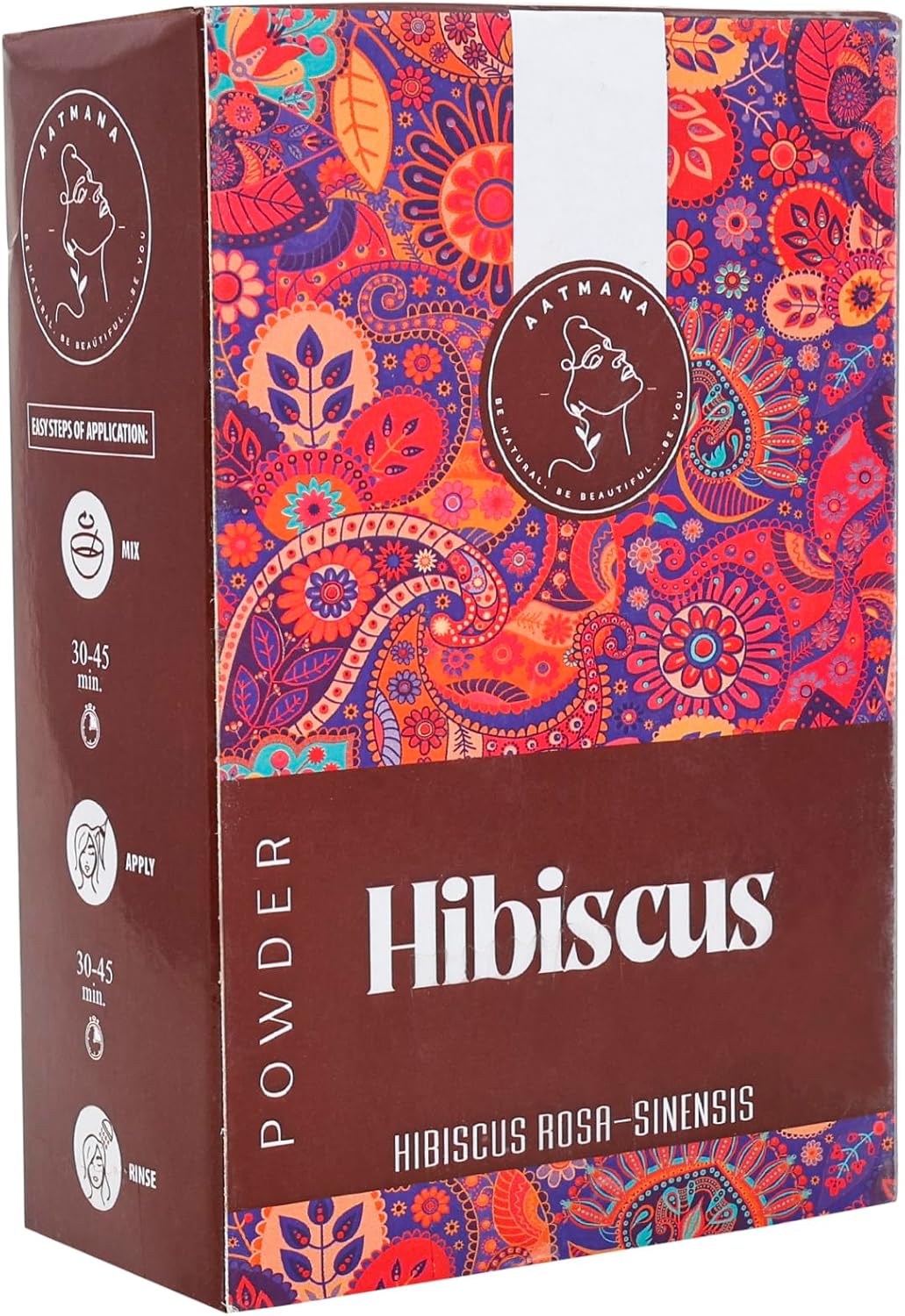 AATMANA Hibiscus Powder | Natural Powder for Hair and Skin | 100gm