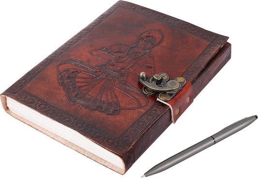 OVERDOSE Bharatnatyam Leather Journal 5/7