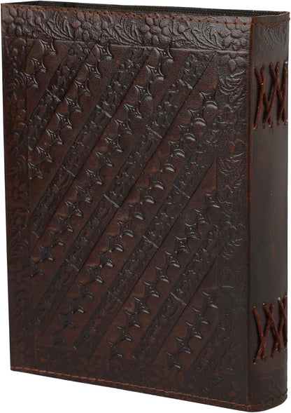 Overdose Deckle Double Dragon with Stone Leather Diary 6*8