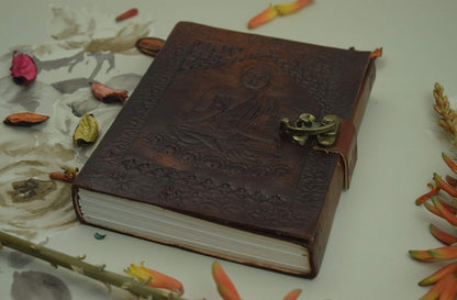 OVERDOSE Gautam Buddha Journal Notebook - Handcrafted Journal 5/7