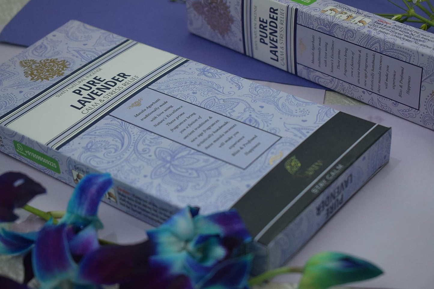 SVATV INCENSE STICK LAVENDER 200GM