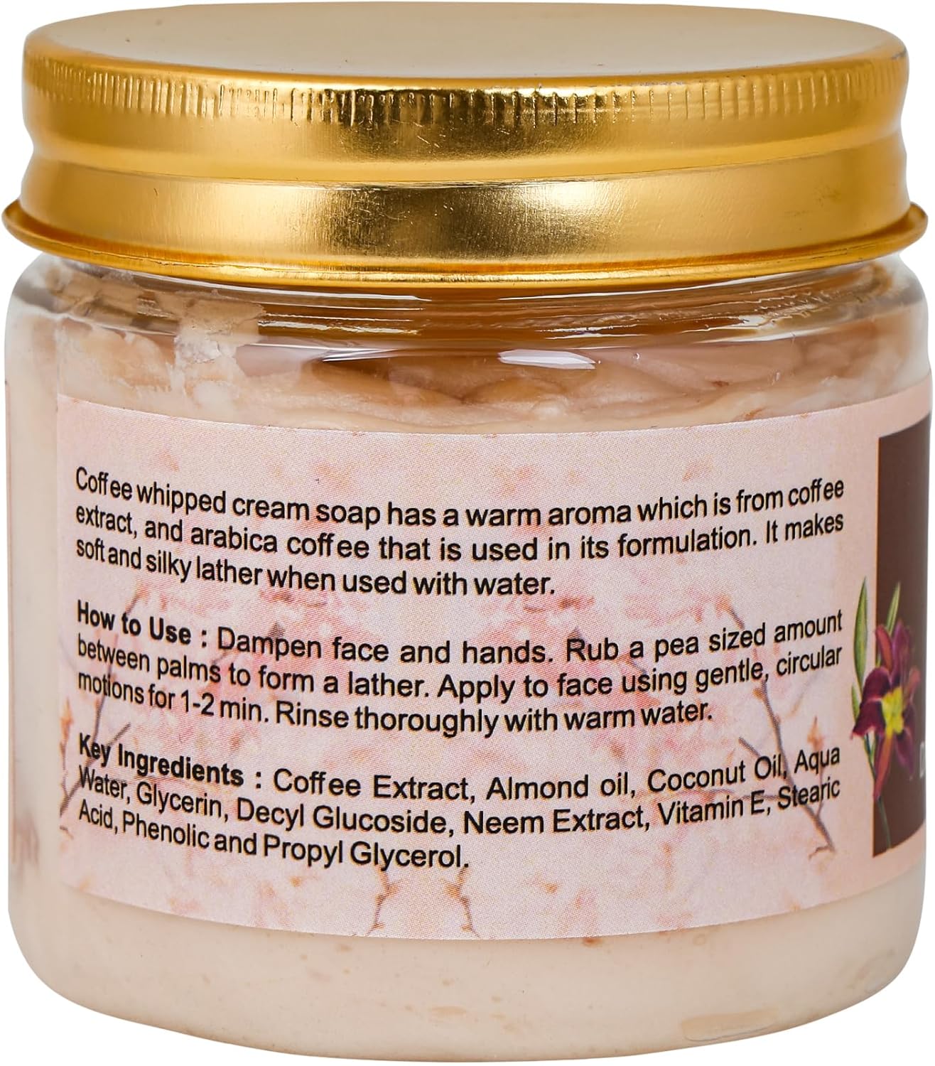 AATMANA Face Wash Dalgona Coffee 100gm Skin Care