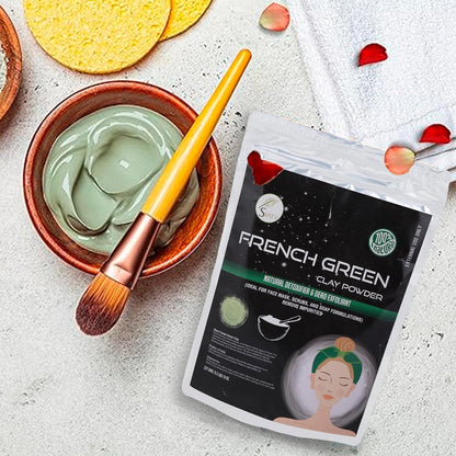 SVATV Herbal French Green Clay Powder For Skin 227gm (8_oZ)