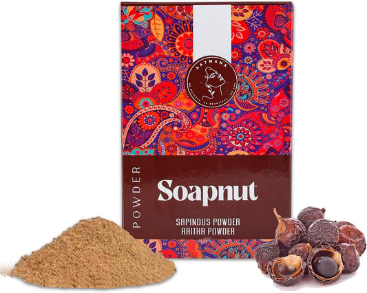 AATMANA Soapnut Powder | Reetha | Aritha Powder For Natural Hair Care | 100gm