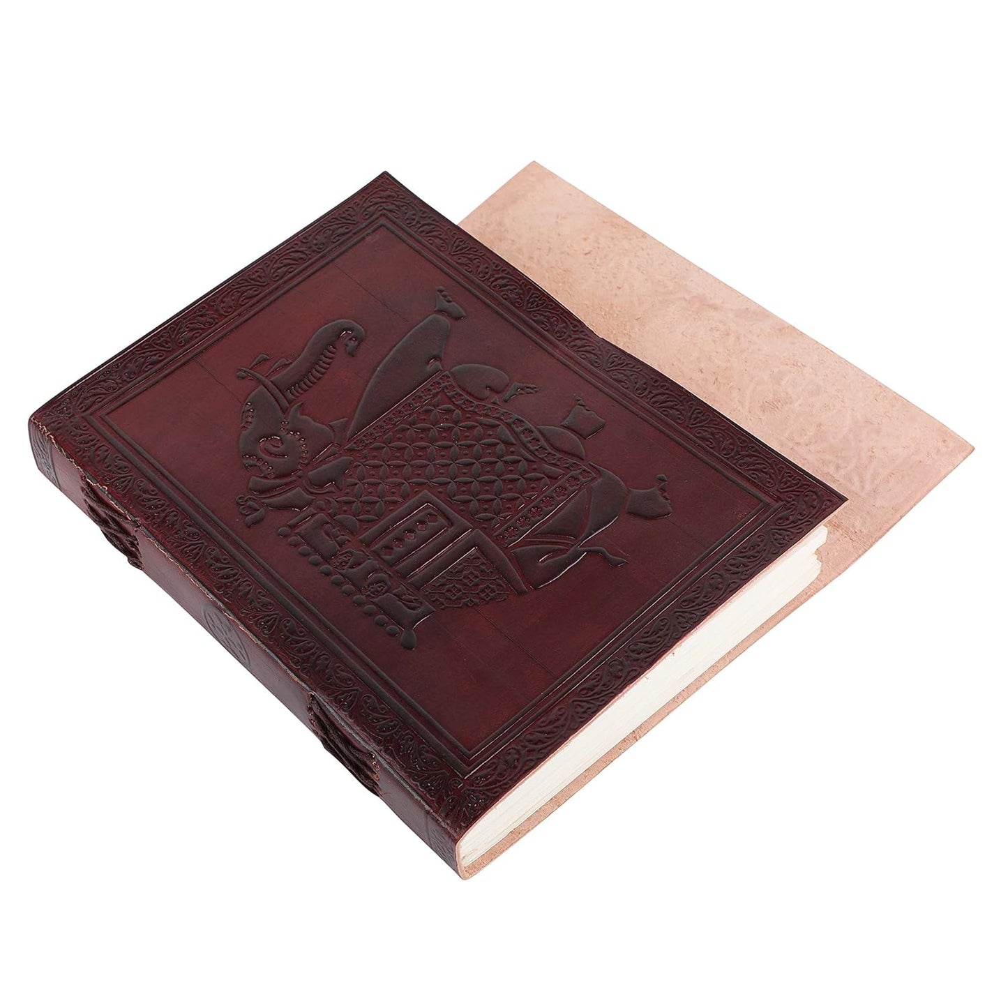 OVERDOSE Elephant Journal Notebook Leather Diary 6/8