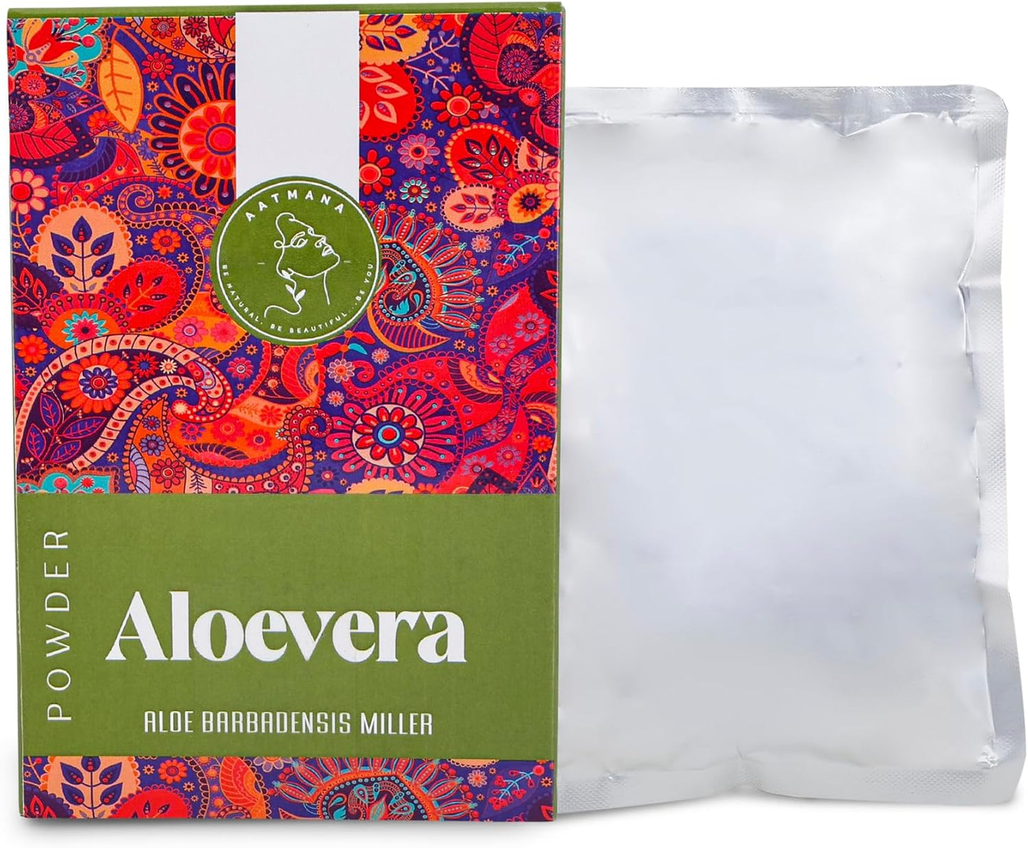 AATMANA Aloe Vera Powder for Skin & Hair 100gm