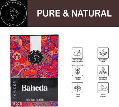 AATMANA Baheda Powder | Bibhitaki | Hair Care 100gm