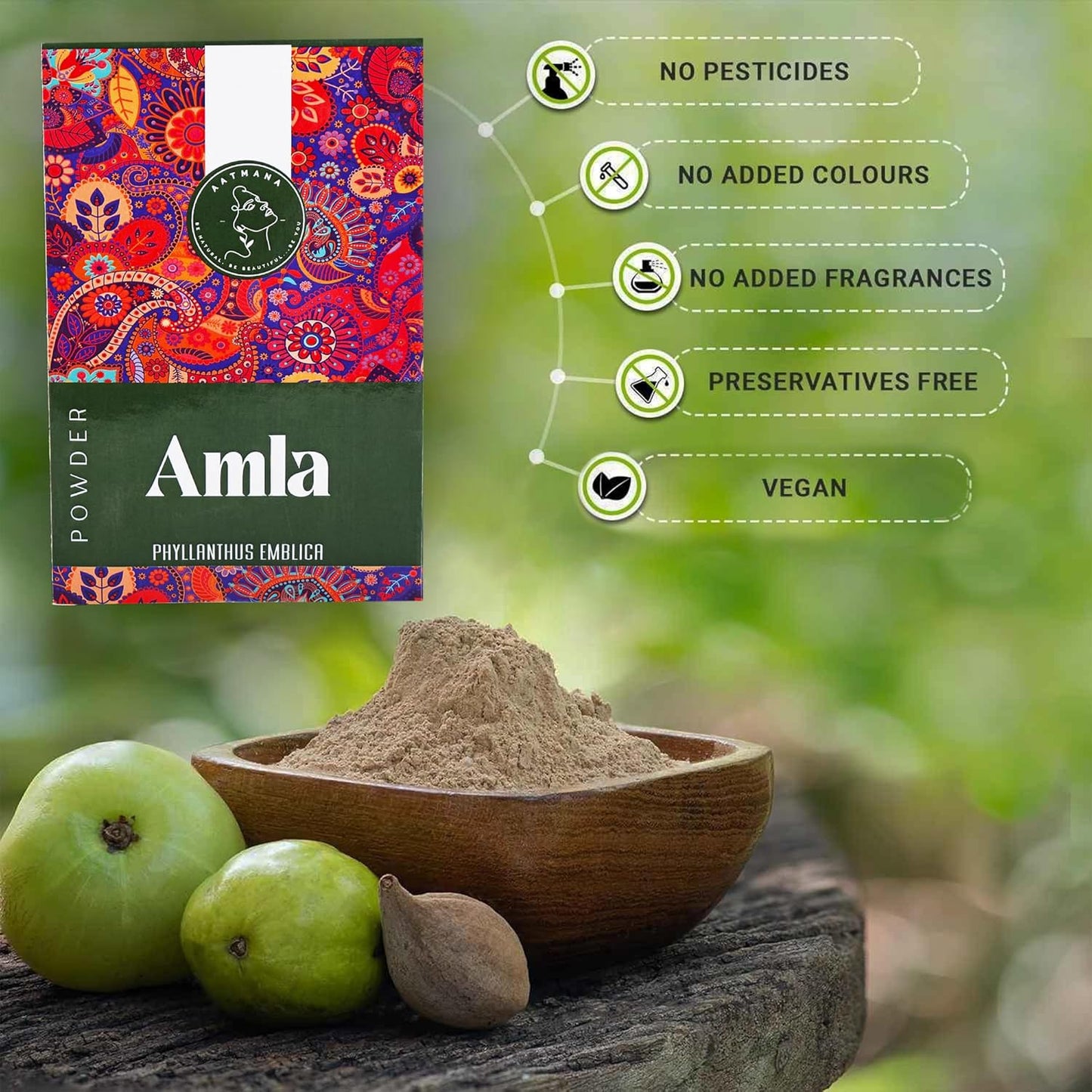 AATMANA Amla Powder For Skin 100gm