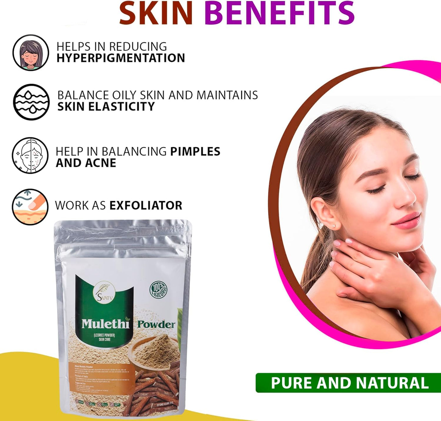 Svatv Mulethi Powder - 227GM