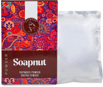 AATMANA Soapnut Powder | Reetha | Aritha Powder For Natural Hair Care | 100gm
