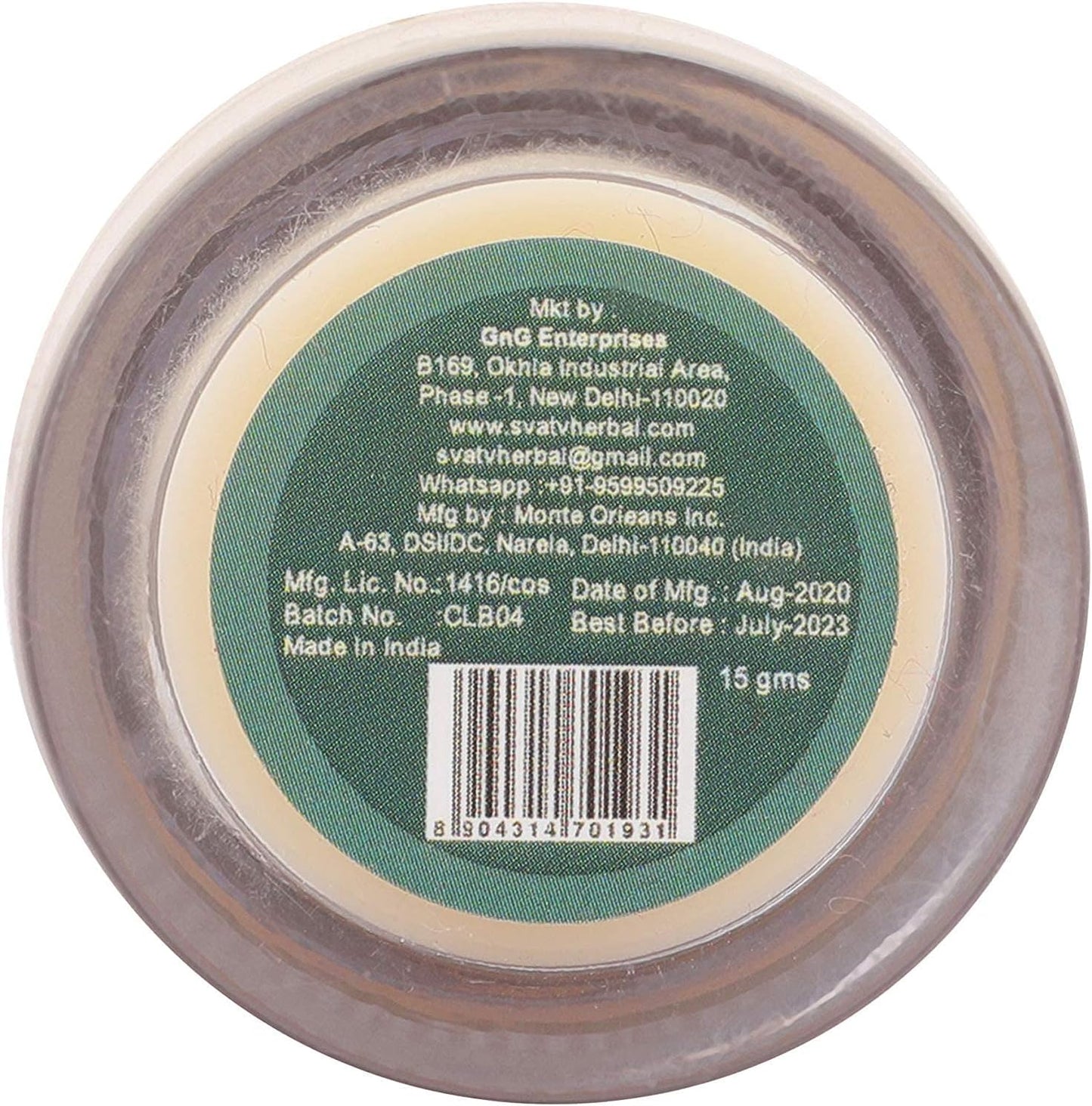 SVATV WHITE CHOCOLATE LIP BALM 15GM