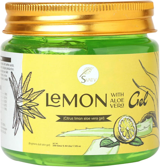 SVATV Lemon Aloe Vera Gel For Skin 200gm