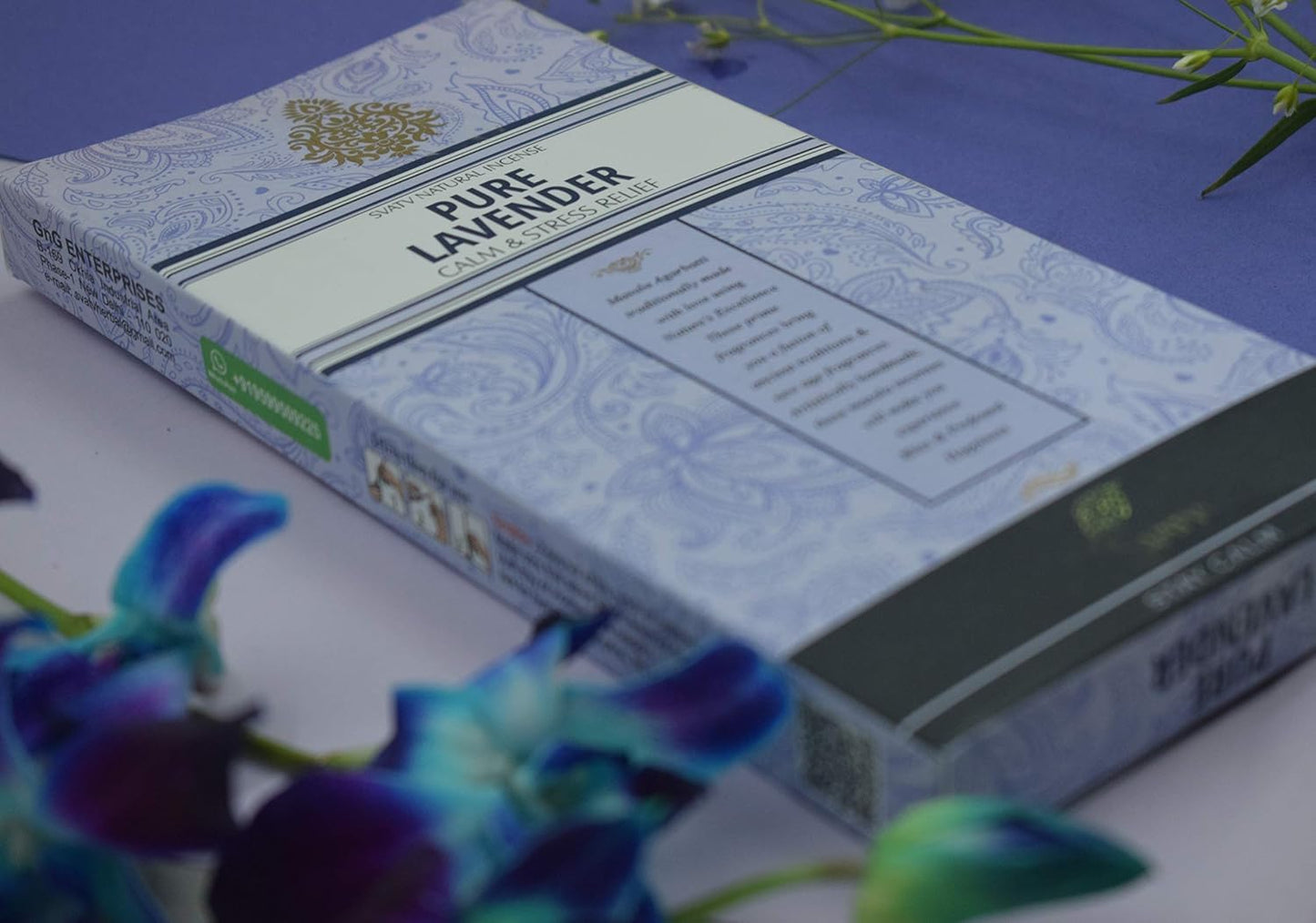SVATV INCENSE STICK LAVENDER 200GM