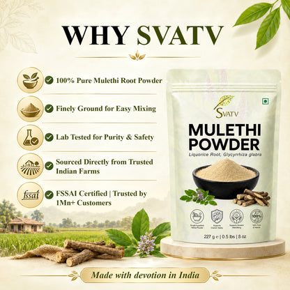 SVATV Mulethi Powder - 227GM