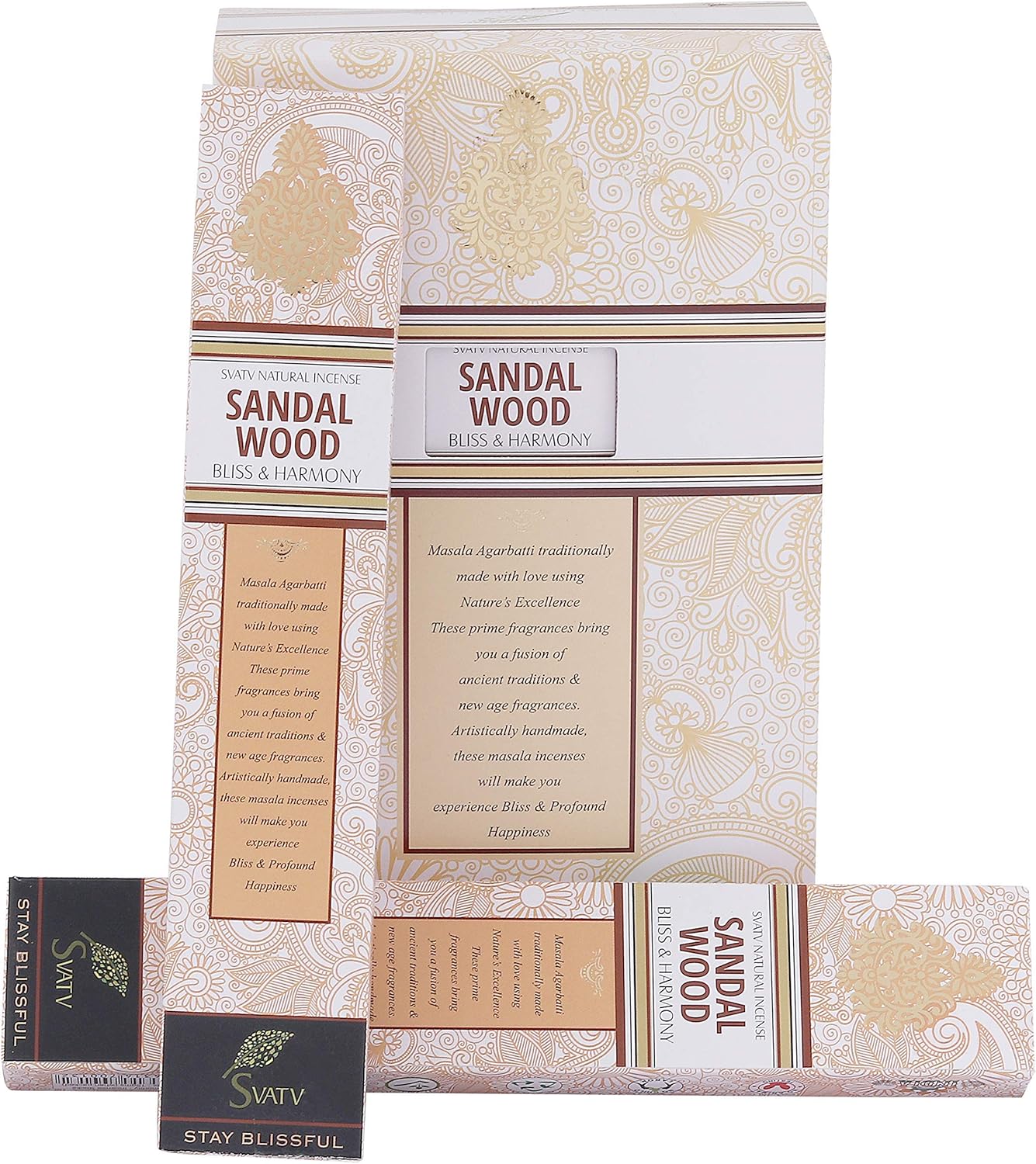 SVATV INCENSE STICK SANDALWOOD 15GM (PACK OF 2)
