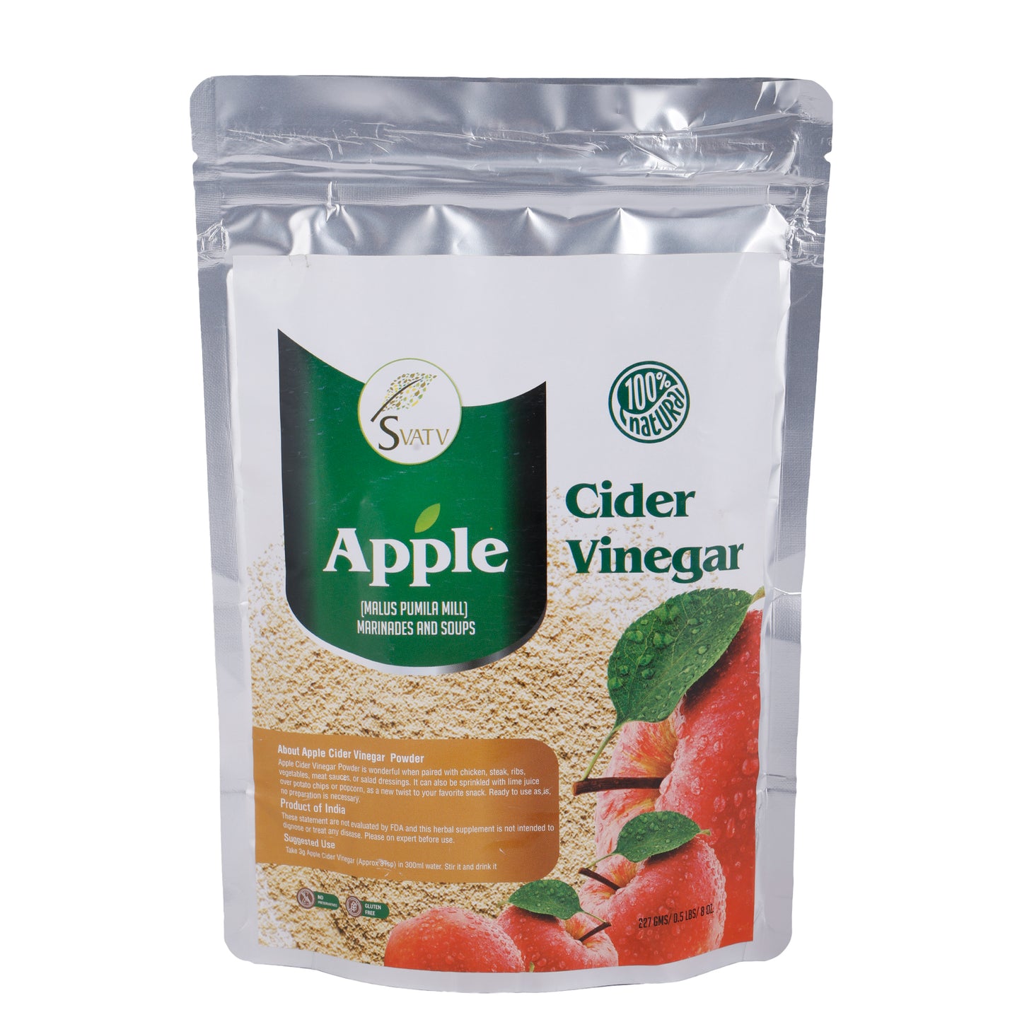 SVATV APPLE CIDER VINEGAR POWDER - 227g