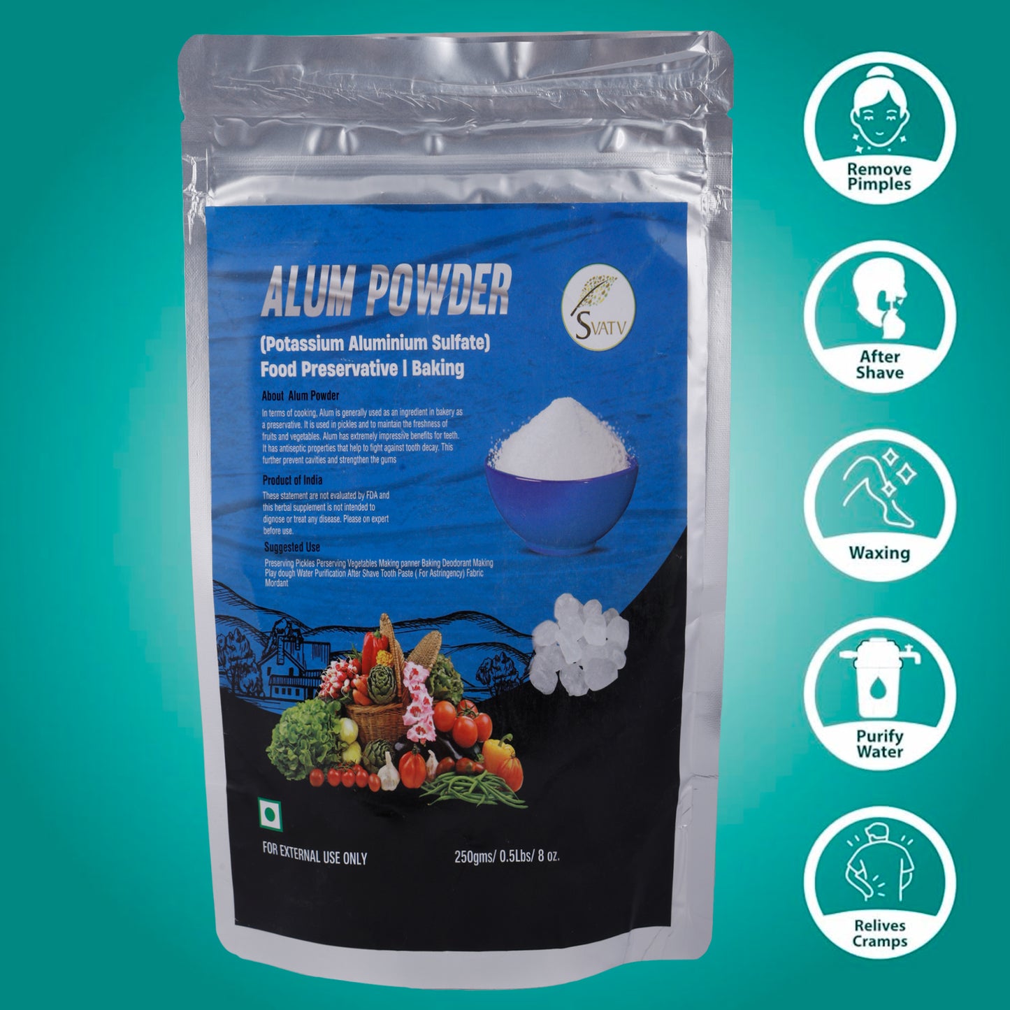 ALUM POWDER 250GM