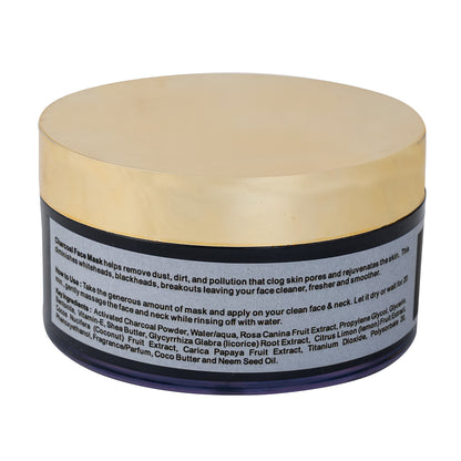AATMANA Charcoal Face Pack 250gm For Skin Care
