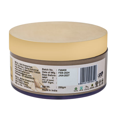 AATMANA Indian Healing Clay Face Pack 250gm For Skin Care