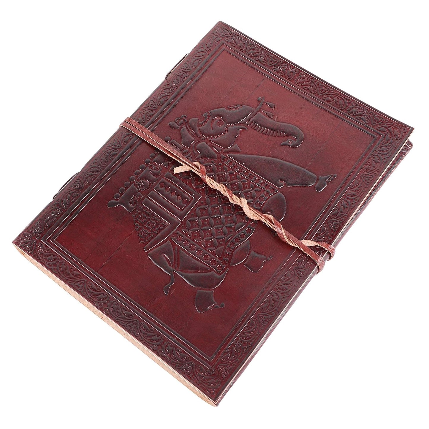 OVERDOSE Elephant Journal Notebook Leather Diary 6/8
