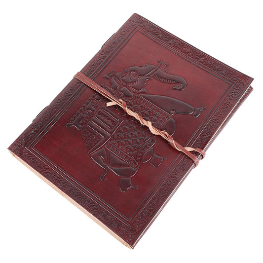 OVERDOSE Elephant Journal Notebook Leather Diary 6/8