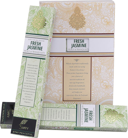 SVATV INCENSE STICK JASMINE 15GM (PACK OF 2)