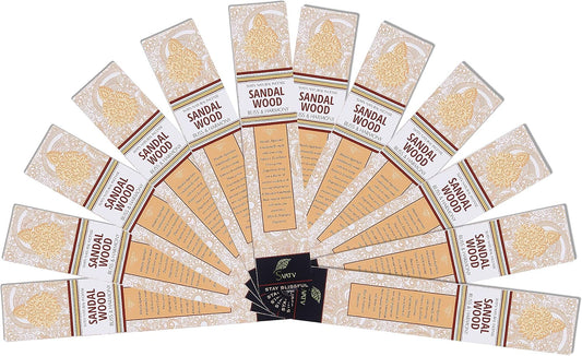 SVATV INCENSE STICK SANDALWOOD 15GM (PACK OF 12)