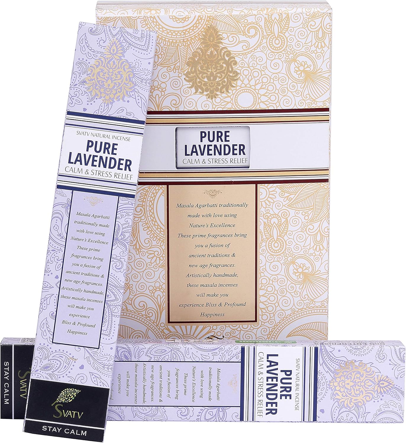 SVATV INCENSE STICK LAVENDER 15GM (PACK OF 2)
